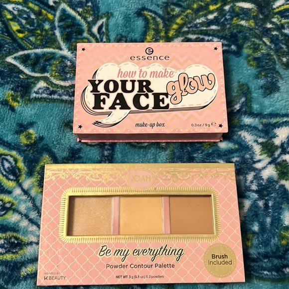 Joah cosmetics Makeup Joah Powder Contour Palette Essence How To
